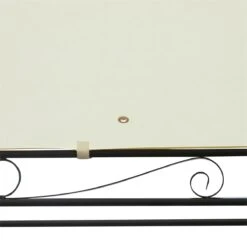 Outsunny Cenador De Jardín 4x3 M Pabellón Con 4 Paredes Laterales Y Techo Con 12 Orificios De Drenaje Marco De Metal Para Reunión Familiar Fiestas Bodas Crema -OUTSUNNY TIENDA 002e18f2a8aca699074a44e880202cb24af7d0c5 6bcdd62e00444916b471d0662e3e7d8d