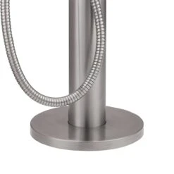 Minibañera Exenta De Acero Inoxidable Con Teleducha Sined Oristano Inox Mezcla De Ducha Mural Y Teleducha Teleducha Con Entrada De Agua Caliente Y Fría En Acero Inoxidable 316L De Alta Calidad También Apta Para Exteriores -OUTSUNNY TIENDA 008551b9b7d138cd1062444770f51e454f514386 ba6063972f1b412bb40da5bb8af925a4