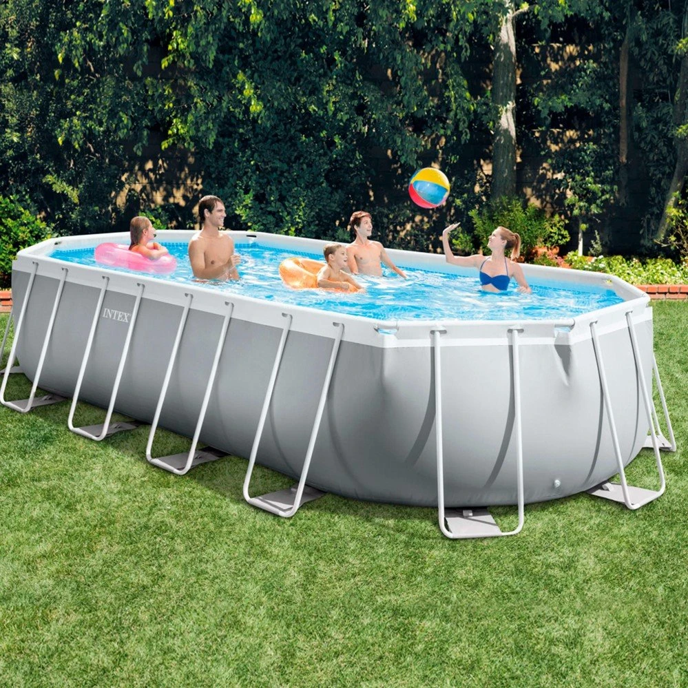 Piscina Desmontable Ovalada Intex Prism Frame 610x305x122 Cm Con Depuradora 4 Piscina Desmontable Ovalada Intex Prism Frame 610x305x122 Cm Con Depuradora - Imagen 2