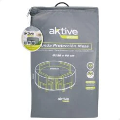 Funda Impermeable Protectora Para Mesa Redonda Aktive