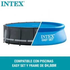 Cobertor Solar INTEX Piscinas Easy Set/Metal Frame Ø488 Cm 12 Cobertor Solar INTEX Piscinas Easy Set/Metal Frame Ø488 Cm -OUTSUNNY TIENDA 02824f51084d3c5d97fb299918da3c71e905b838 a9f5a9b63dc94a2ab4909cca3e1d6711
