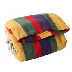 Outsunny Hamaca De Algodón Para Jardín 210x150 Cm Hamaca Colgante Portátil Carga Máx. 180 Kg Para Acampar Piscina Camping Rayas Multicolor -OUTSUNNY TIENDA 02a3926be00224fd8ba88ae83022d055d4444b52 05ff7347ea454c3bb58d1972b8496bd7