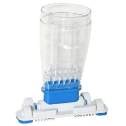 Outsunny Aspirador Limpiafondos Para Piscina Manual Eléctrico Autonomía 45 Minutos Con Poste Telescópico 54-113 Cm Cepillo Y Bolsa De Malla Para Estanques Spas 161x20x17 Cm Blanco -OUTSUNNY TIENDA 02e5f1cd648274a524fe82af3ef055838862e5aa 4200a7e67e3343c2a47255eec285cedc