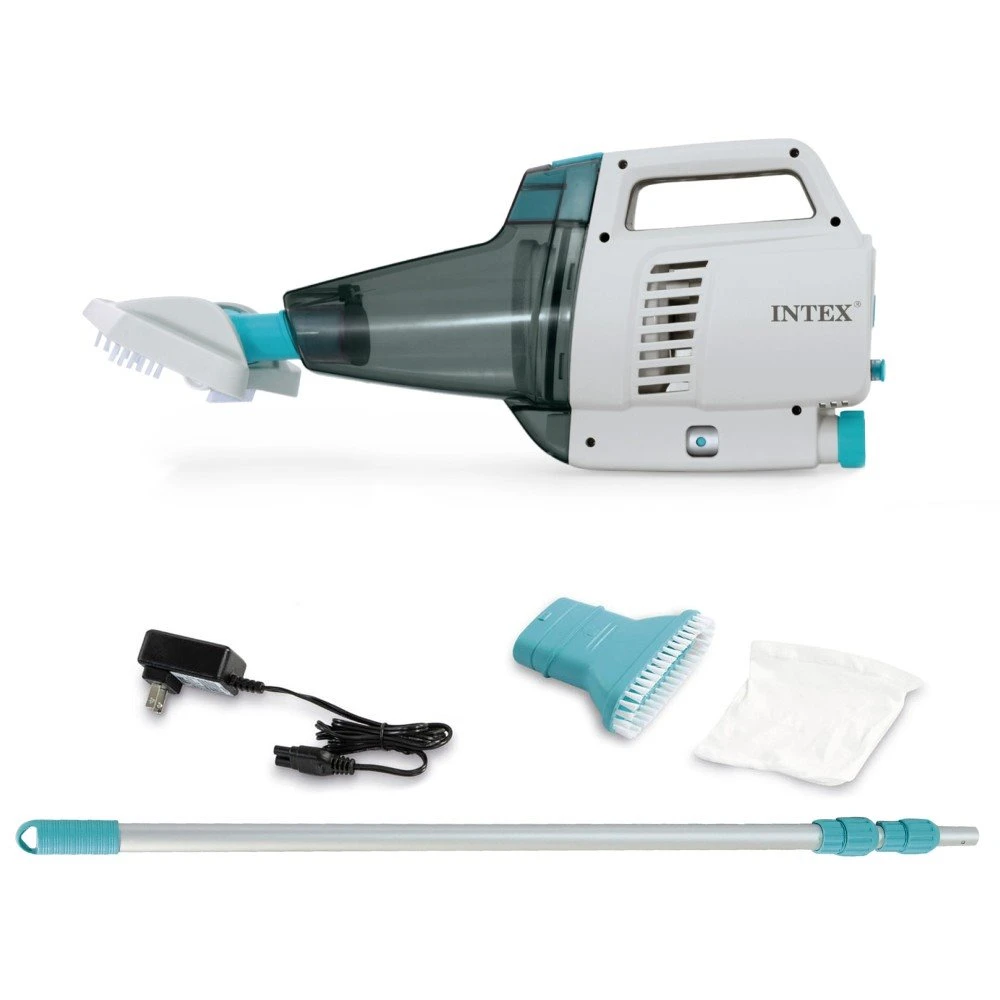 Aspiradora De Piscina Manual C/batería Recargable INTEX 3 Aspiradora De Piscina Manual C/batería Recargable INTEX