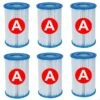 Pack De 6 Cartuchos Filtro INTEX - Tipo A