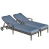 Outsunny Conjunto De 2 Tumbonas De Ratán De Jardín Con Cojines Acolchados Respaldo Ajustable En 5 Posiciones 2 Ruedas Y Tela Extraíble Lavable 67x196x51 Cm Gris 1 Outsunny Conjunto De 2 Tumbonas De Ratán De Jardín Con Cojines Acolchados Respaldo Ajustable En 5 Posiciones 2 Ruedas Y Tela Extraíble Lavable 67x196x51 Cm Gris -OUTSUNNY TIENDA 0824442f6098f17b729c081a3c58b4a7befc230d fdf1ed63e6b848ca8bae2149934509d1