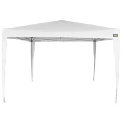 Cenador Plegable Blanco Poliéster UV50 300x300x240/250 Cm Aktive