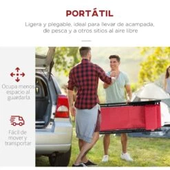 Outsunny Conjunto De 2 Tumbonas Plegables Con Respaldo Regulable En 5 Posiciones Y Reposacabezas Acolchado Incorporado 58x96.5x91.5cm Rojo Vino -OUTSUNNY TIENDA 0b5b7f3d14c98c0d6f05aee7b98397efbcdca220 2157b03bc8fb49a8b11b8aba76bdc725