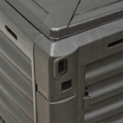 Outsunny Compostador Capacidad De 300L Compostera Orgánica Para Producción Abono De Jardín Exterior Con 48 Respiraderos 60,5x60,5x81,5 Cm Negro -OUTSUNNY TIENDA 0d12480c51eaf1b8d2f0486481816594e752b3fc b4f16d087f3f42489cede83b6c3a1858