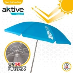 Sombrilla Playa 200 Cm Tubo Aluminio Aktive Beach 13 Sombrilla Playa 200 Cm Tubo Aluminio Aktive Beach -OUTSUNNY TIENDA 0d1b52f22174956e7e26a9ac8ef20043375eb05a d3ebcea7c4074239be483f69d4579043
