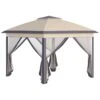 Outsunny Carpa Plegable Exterior 3,3x3,3x2,88 M Altura Ajustable Cenador De Jardín Con Doble Techo 4 Mosquiteras Extraíbles Y Bolsa De Transporte Para Camping Fiestas Beige 2 Outsunny Carpa Plegable Exterior 3,3x3,3x2,88 M Altura Ajustable Cenador De Jardín Con Doble Techo 4 Mosquiteras Extraíbles Y Bolsa De Transporte Para Camping Fiestas Beige -OUTSUNNY TIENDA 0e867e7a1996d4485decf17d5a106f6726d4056e aecded28df7a4d9491cb97a3a06426e3
