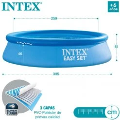 Piscina Hinchable Easy Set INTEX Con Depuradora -OUTSUNNY TIENDA 1176f2fa66896ad16d862cb843be100e35cfe675 6c64fd2163c84b87a32f39d6839074e6