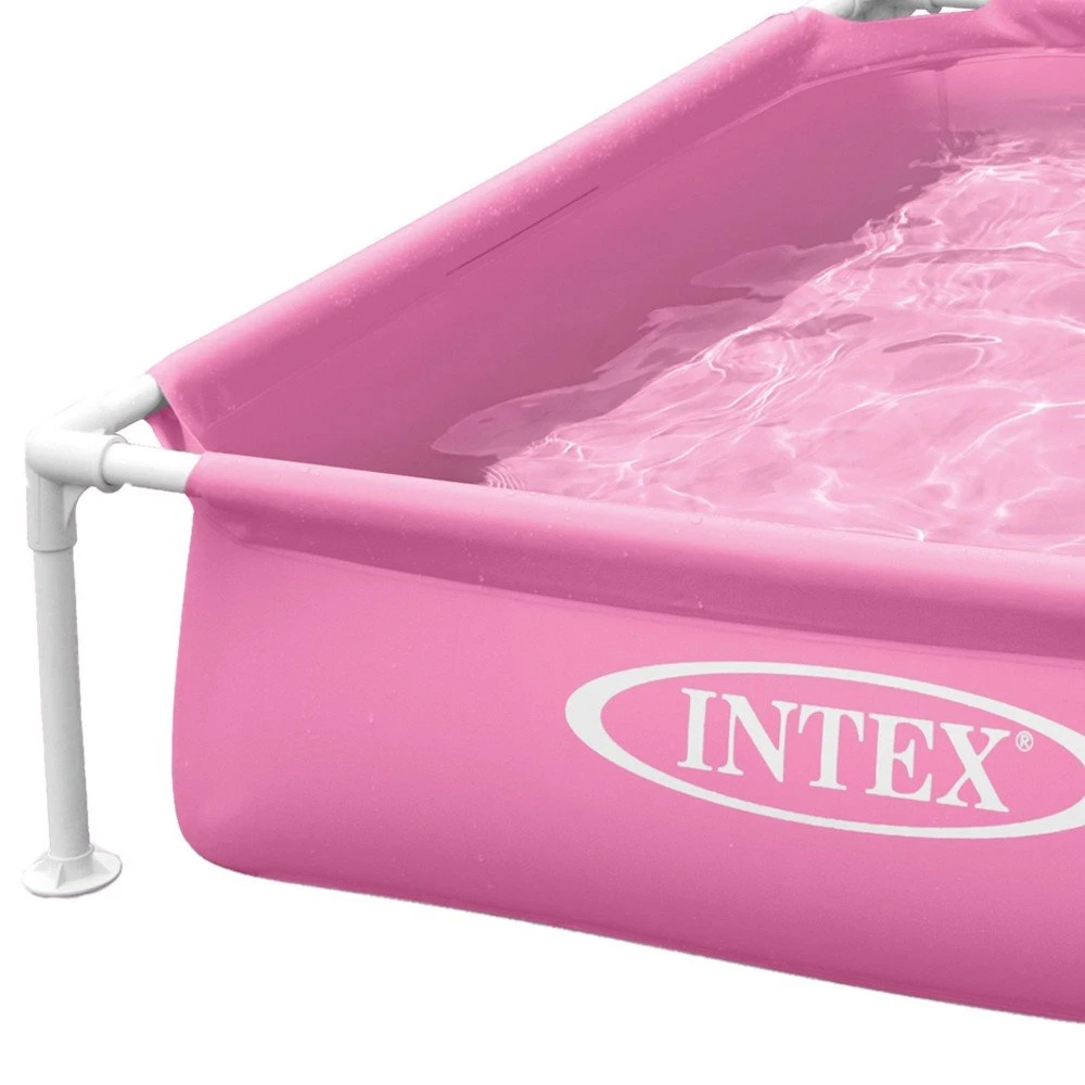 Piscina Desmontable Cuadrada Mini Frame INTEX 5 Piscina Desmontable Cuadrada Mini Frame INTEX - Imagen 3