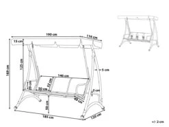 Columpio De Poliéster Gris Oscuro BOGART 16 Columpio De Poliéster Gris Oscuro BOGART -OUTSUNNY TIENDA 12a5d87d3836ecc20a2048e55092fa46b6fbb559 85ecc2f6cb1246eda474c636a108a54b