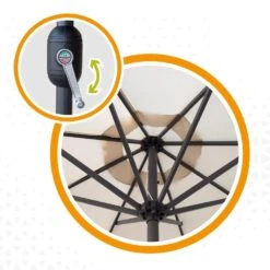 Sombrilla Para Jardín Cuadrada 270x270 Cm Inclinable Aktive -OUTSUNNY TIENDA 13b52833edfda8bbfa8714345e15bf110c939316 125b62c1a58a4b8d8ca5c87591377d1b