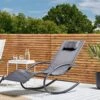 Tumbona De Jardín Mecedora Gris Oscuro CARANO II -OUTSUNNY TIENDA 142fb84101fbf3989d01545c70cecf26746d61bd 1716f69efa7a4494a4335fb75d1c6241