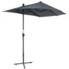 Outsunny Sombrilla De Pared De Jardín 200x190x240 Cm Parasol Con Manivela Poste De Acero Y Base Cruzada Protección Solar Para Terraza Balcón Exterior Gris 1 Outsunny Sombrilla De Pared De Jardín 200x190x240 Cm Parasol Con Manivela Poste De Acero Y Base Cruzada Protección Solar Para Terraza Balcón Exterior Gris -OUTSUNNY TIENDA 1500dbd2e08f07589ecc78d9497c20010d02ea22 3f5cfdd8cc754c1b86db17b1da3aea3b