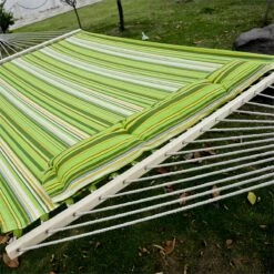 Outsunny Hamaca Colgante De Algodón Para Jardín Camping Playa Picnic Con Almohadilla 188x140cm Con Carga De 180 Kg 15 Outsunny Hamaca Colgante De Algodón Para Jardín Camping Playa Picnic Con Almohadilla 188x140cm Con Carga De 180 Kg -OUTSUNNY TIENDA 1531f89a6a680ef021e5ea623823dbf9fee4d0ee 4802b2a42a514dd78efebf264b84cf26