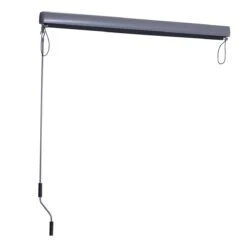 Outsunny Toldo Vertical Enrollable Con Manivela Protección UV Para Interior Y Exterior Balcón Porche Terraza 140x250 Cm Gris -OUTSUNNY TIENDA 160ca3bb9685727f0cc82bce2c93ddeab558155e 6daaa53fc1f1497a9e83c58a6074a2c9