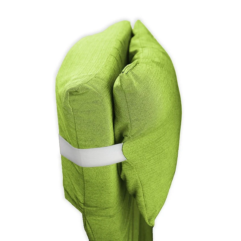 Colchón Para Tumbona Con Cojín 180x60x6 Cm Pistacho Acomoda Textil. 4 Colchón Para Tumbona Con Cojín 180x60x6 Cm Pistacho Acomoda Textil. - Imagen 2