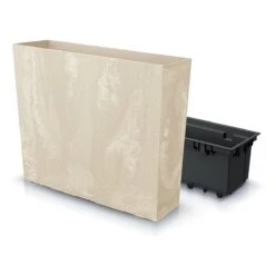 Prosperplast Maceta Urbi Case Beton Effect , Con Depósito, Dimensiones (Mm) 580X180X498, Color Crema -OUTSUNNY TIENDA 16da56d692edf41c3e1e692cda296ccdffc25955 fc1527a3de5842c49c10bcfb9243e49d