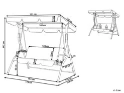 Columpio De Jardín Verde/blanco CHAPLIN 16 Columpio De Jardín Verde/blanco CHAPLIN -OUTSUNNY TIENDA 190f0d60811acd8416d9b3163aac970bec80e57d a10da1fa59464ce0b05509c17c95f4cb