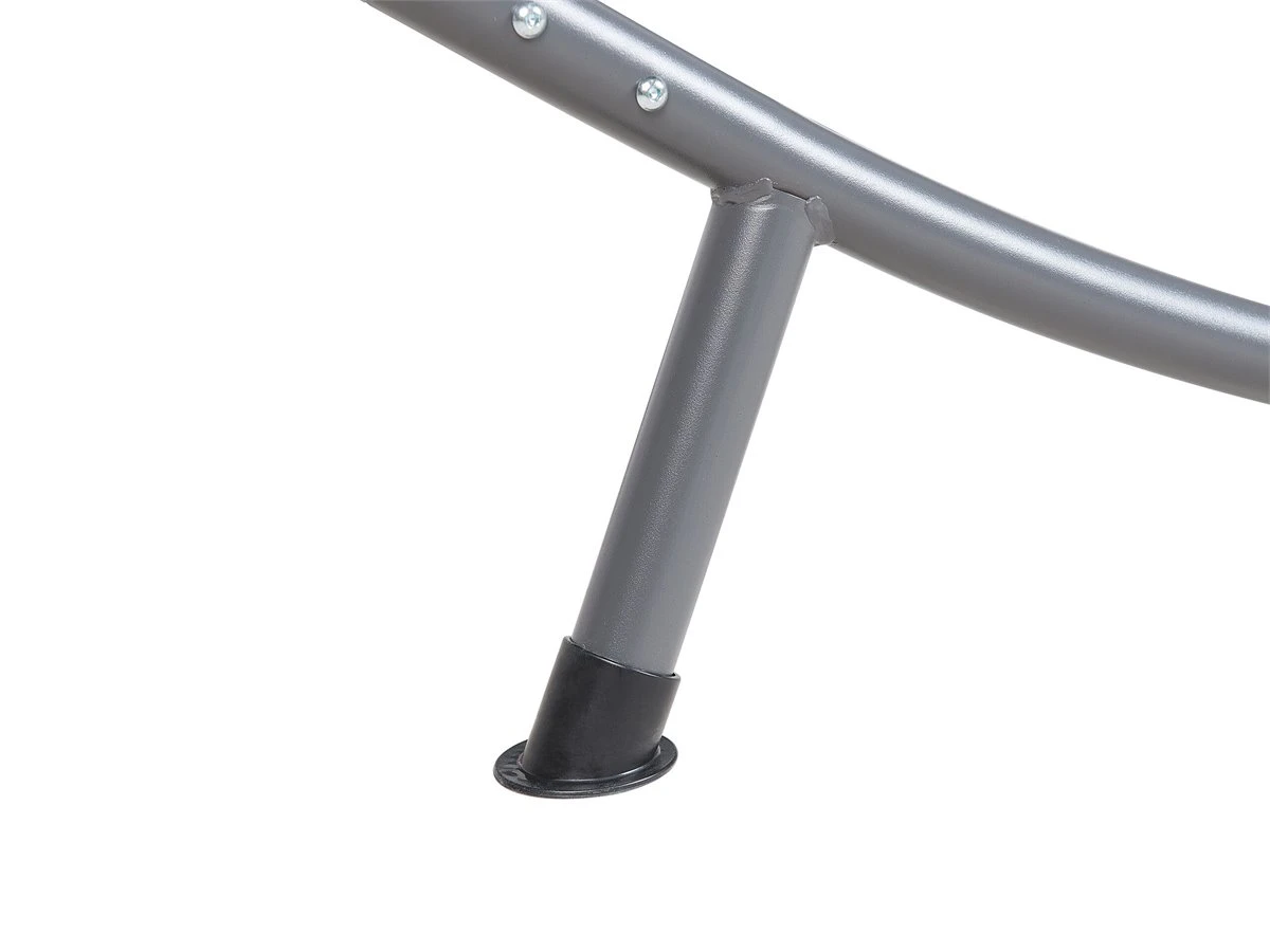 Tumbona De Jardín Metal Gris Con Techo Ajustable TERNO 11 Tumbona De Jardín Metal Gris Con Techo Ajustable TERNO - Imagen 9