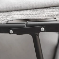 Outsunny Tumbona Plegable De Jardín Con Reposabrazos Reposapiés Respaldo Transpirable Y Marco De Metal Ergonómico Para Terraza Playa Camping 170x62x68 Cm Gris -OUTSUNNY TIENDA 195a5893d1e121bc8e5ece4886757884f0a7f31a f64c7a8734214dbca6b804ceac4184e9