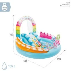 Piscina Hinchable Dulces C/difusor, Tobogán Y Juegos De Bolas INTEX -OUTSUNNY TIENDA 22bcfbd586cf33f64e623eed156b62123a760be7 4ff551bc1d354b32aae4078fbacc95a2