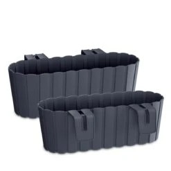 Prosperplast Jardinera Para Balcón BOARDEE HOOK 4,9L., Dimensiones (mm) 383x212x130, Color Antracita -OUTSUNNY TIENDA 23a23d07d9263e0d6e06a976a1cd88419b7b63e3 4add9f62b6d8408a81b2f13316091f36