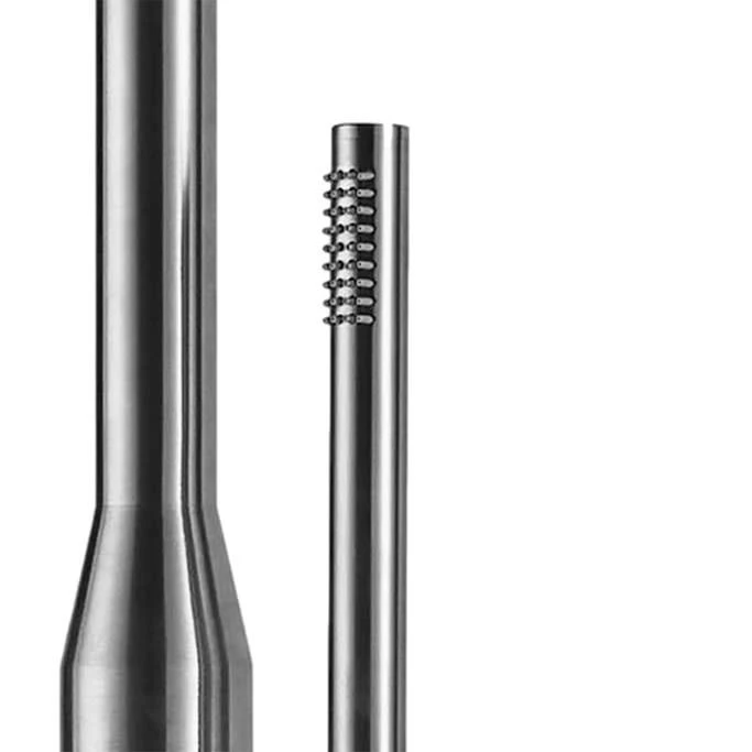 Estructura De Ducha Y Grifería De Acero Inoxidable Stintino En Acero Inoxidable Satinado AISI 316L Marino. Cabezal De Ducha Regulable Ducha De Pie Y De Mano Con Flexo Ducha Tradicional De Agua Caliente Y Fría Con Conexiones Ocultas 5 Estructura De Ducha Y Grifería De Acero Inoxidable Stintino En Acero Inoxidable Satinado AISI 316L Marino. Cabezal De Ducha Regulable Ducha De Pie Y De Mano Con Flexo Ducha Tradicional De Agua Caliente Y Fría Con Conexiones Ocultas - Imagen 3