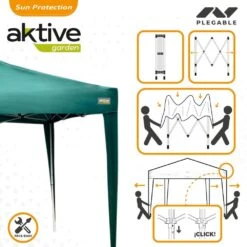 Cenador Plegable Max-AIR Con Chimenea Ventilación Aktive Garden -OUTSUNNY TIENDA 2582945604294af46884eff4f93a6bd6cfdb34d8 fe0041ed2286405b86f25f620e564d78