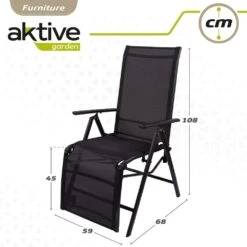 Tumbona Plegable Aluminio De Jardín Aktive -OUTSUNNY TIENDA 25a6b0a6901254554711c7a2809041b20cf18447 cb49c96fb2fc4a7982162344a69d8274