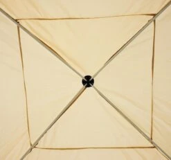 Outsunny Carpa Plegable 3x3 Para Exterior Cenador Portátil De Jardín Con Mosquiteras Bolsa De Transporte Marco De Acero Y Tela Oxford Resistente Para Fiestas Camping Beige -OUTSUNNY TIENDA 25ca7b2f7656360f6ef5e329a9f5abaf7afdcef4 9ebb2838512546a4855808532c170f4f