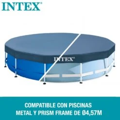 Cobertor INTEX Piscina Metálica Metal & Prisma Frame 457 Cm -OUTSUNNY TIENDA 2bf720682e0e992c8047a3ab332e66b1ed548bf1 4cc98fff42a846eca909f0779bb116d0