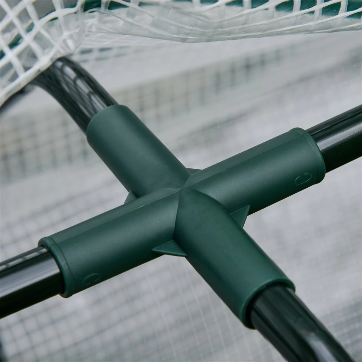 Outsunny Huerto Urbano Elevado De Madera 121x55x117 Cm Con Cubierta De Protección Mesa De Jardinera Para Cultivo Flores Vegetales En Jardín Terraza Color Natural 10 Outsunny Huerto Urbano Elevado De Madera 121x55x117 Cm Con Cubierta De Protección Mesa De Jardinera Para Cultivo Flores Vegetales En Jardín Terraza Color Natural - Imagen 8