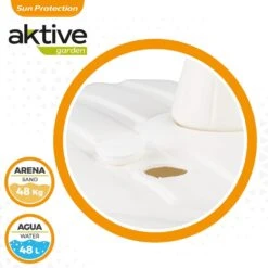 Base Para Sombrilla Cuadrada Blanca 33-48 Mm Aktive -OUTSUNNY TIENDA 2c205821f9e63380bc60024c431f85372ddee884 2b0b100f3c2e465f9910e6142d9d225c