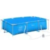 Outsunny Piscina Desmontable Tubular 292x190x75 Cm Con Depuradora De Cartucho 1200L/H Piscina Rectangular De Exterior Para Adultos Y Niños 3600L Azul -OUTSUNNY TIENDA 2c207e93b2a370288ba75018101754842d4727e5 9078d410cc1242dcaf570032af04e632