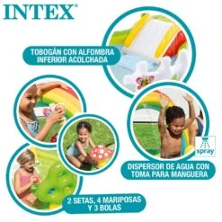 Centro De Juegos Acuático Con Tobogán Jardín INTEX -OUTSUNNY TIENDA 2c77a1456c108bf8bf39b515829af567bd768554 7c9a06dd4e1f49468e76d925fc13fe8a