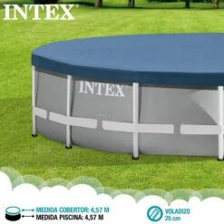 Cobertor INTEX Piscina Metálica Metal & Prisma Frame 457 Cm -OUTSUNNY TIENDA 3311bcf5765c547f2680805ce0523a516cd9d3f2 e6475b40b02f4899a9600605071e63ae
