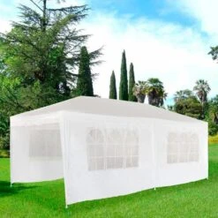 Carpa Plegable Aktive Garden Polietileno Color Blanco -OUTSUNNY TIENDA 3544d5919f607fd32c874639f974d1402d0b988f 8d45578acf604865961f44fa298e17d6