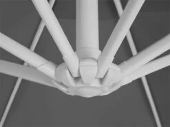 Sombrilla Voladiza De Poliéster Gris Oscuro/blanco 300 Cm SAVONA -OUTSUNNY TIENDA 35e8cfa5e934fdde7067af863544ae090ed5292a 7006d088258d46f2a6c912313bfd006a