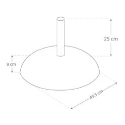 Base Para Sombrilla Aktive 50 X 34 X 50 Cm Cemento Acero -OUTSUNNY TIENDA 3690172a11a45c9bd2d2ab0eace9829fbf2a6042 87b71910cc85497cbe8f0e52fc98ef8f