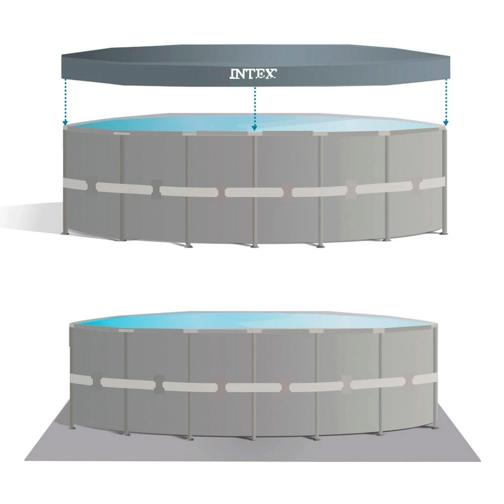Piscina Desmontable Intex Ultra Xtr Frame 610x122 Cm Con Depuradora 6 Piscina Desmontable Intex Ultra Xtr Frame 610x122 Cm Con Depuradora - Imagen 4