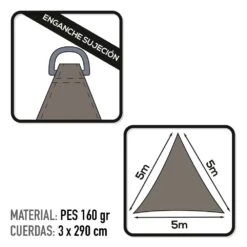 Toldo Sombreo Triangular Aktive Garden Gris Antracita 8 Toldo Sombreo Triangular Aktive Garden Gris Antracita -OUTSUNNY TIENDA 3980a2b50ace9e22b86656bdb055b21e70cf4a84 c98d853017324e2293e4635c03f6582c