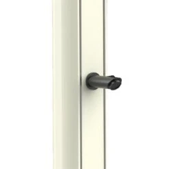 Ducha Ecológica Solar Emi White Con Rociador Redondo De 15 Cm, Mezclador Y Grifo De Pie Ducha Con Estructura De Aluminio Curvada Para Uso Exterior, Depósito De 25 Litros, Altura 226 Cm. Adecuado Para El Borde De La Piscina, El Jardín, BeB, Hoteles, Campin -OUTSUNNY TIENDA 3ba83116a0952fcfe8dac29a39a86d3f56eecb5f b9e6997fd89d487a9af386c36ffc851b