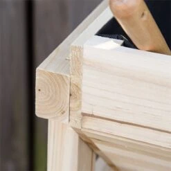 Outsunny Huerto Urbano Elevado De Madera 108,5x60x80 Cm Mesa De Cultivo Con Tela No Tejida Y 3 Orificios De Drenaje Para Jardín Terraza Exterior Carga 50 Kg Natural -OUTSUNNY TIENDA 3c05730dfe6481afcdaa5d2806e6000412cf9aac 3abddcaf6f284f6eb2ab7e666c9b0dc5