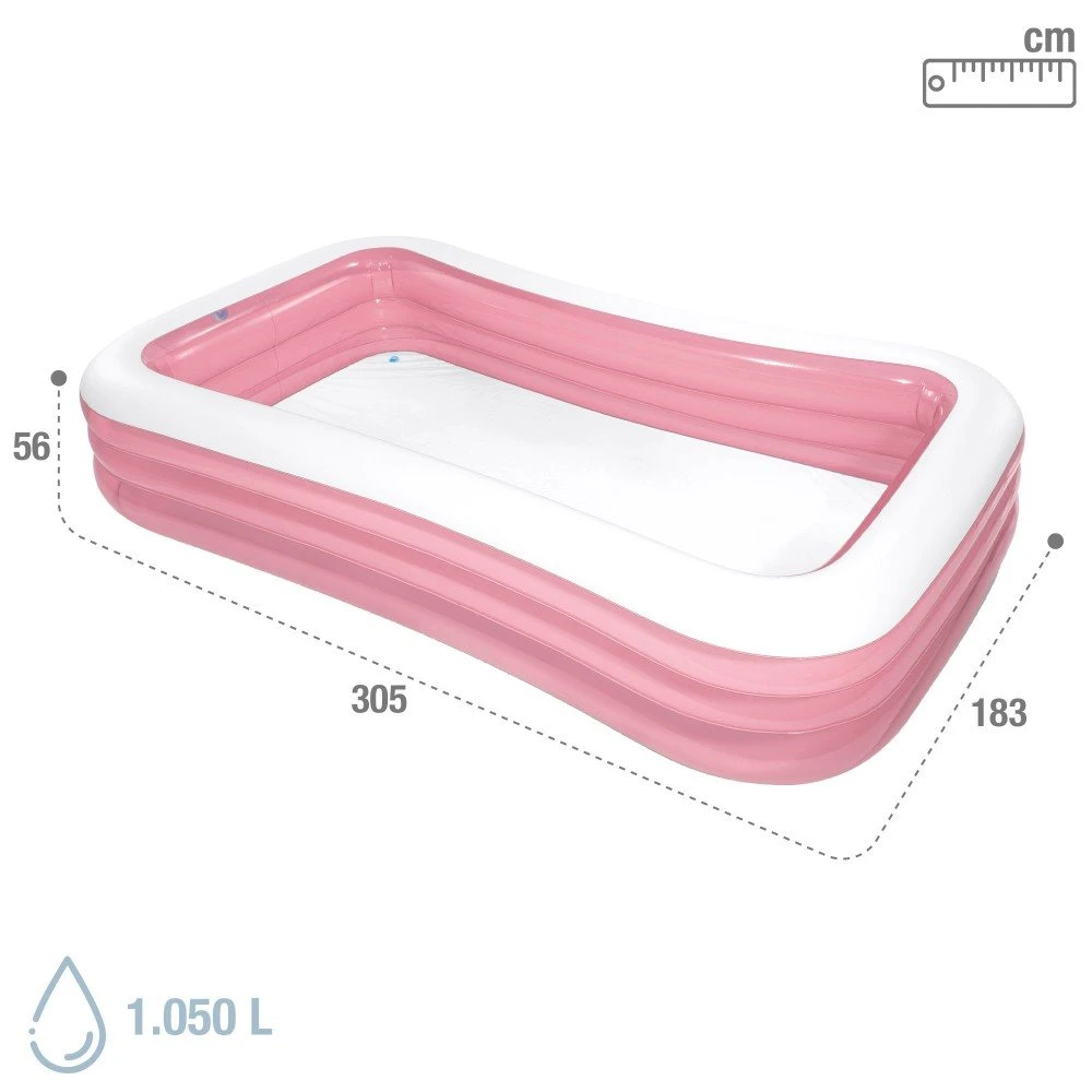 Piscina Hinchable Para Niños Rosa INTEX 6 Piscina Hinchable Para Niños Rosa INTEX - Imagen 4
