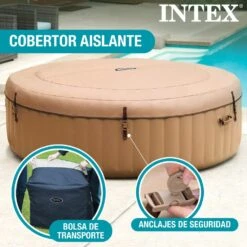 Spa Hinchable INTEX Burbujas 6 Personas 1098 Litros -OUTSUNNY TIENDA 3f081d1b8f80aa29a5dff663d711c94a213c78e4 97624f28a12a46fcbd011e700d5602dc