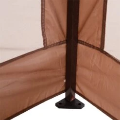 Outsunny Carpa Plegable 3.25x3.25m Gazebo Pabellón Cenador Jardín Doble Techo Mosquitera Bolsa Transporte Marco Acero Tela Poliéster Resistente De Agua -OUTSUNNY TIENDA 403ccb465ca92fb3e4186d51657b5207ce4991bc 8c07bdfe46354eceb08920810f9d57c4
